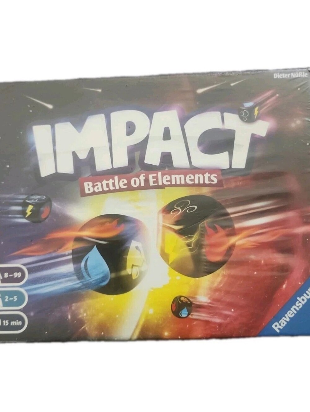 Impact Battle Of The Elements Dice Game Ravensburger